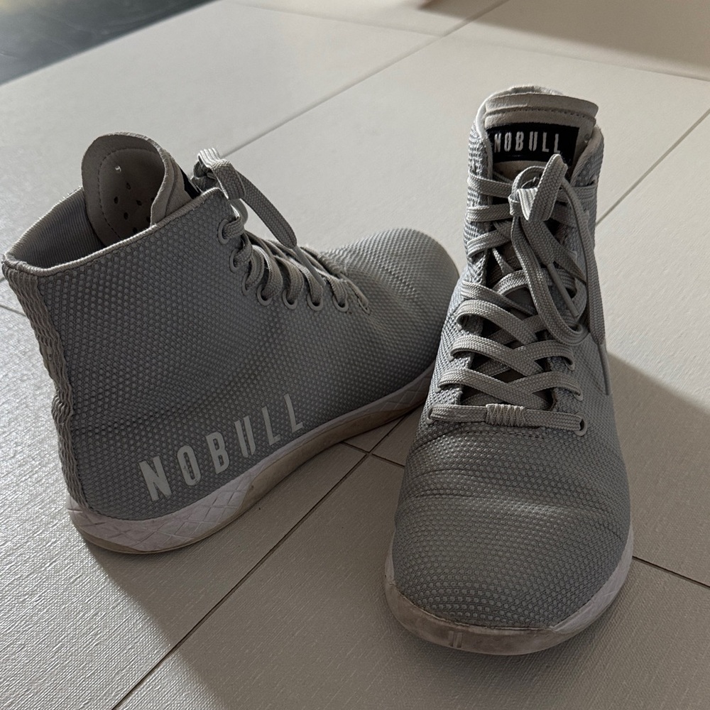 NOBULL Women’s Gray High-Top Sneakers